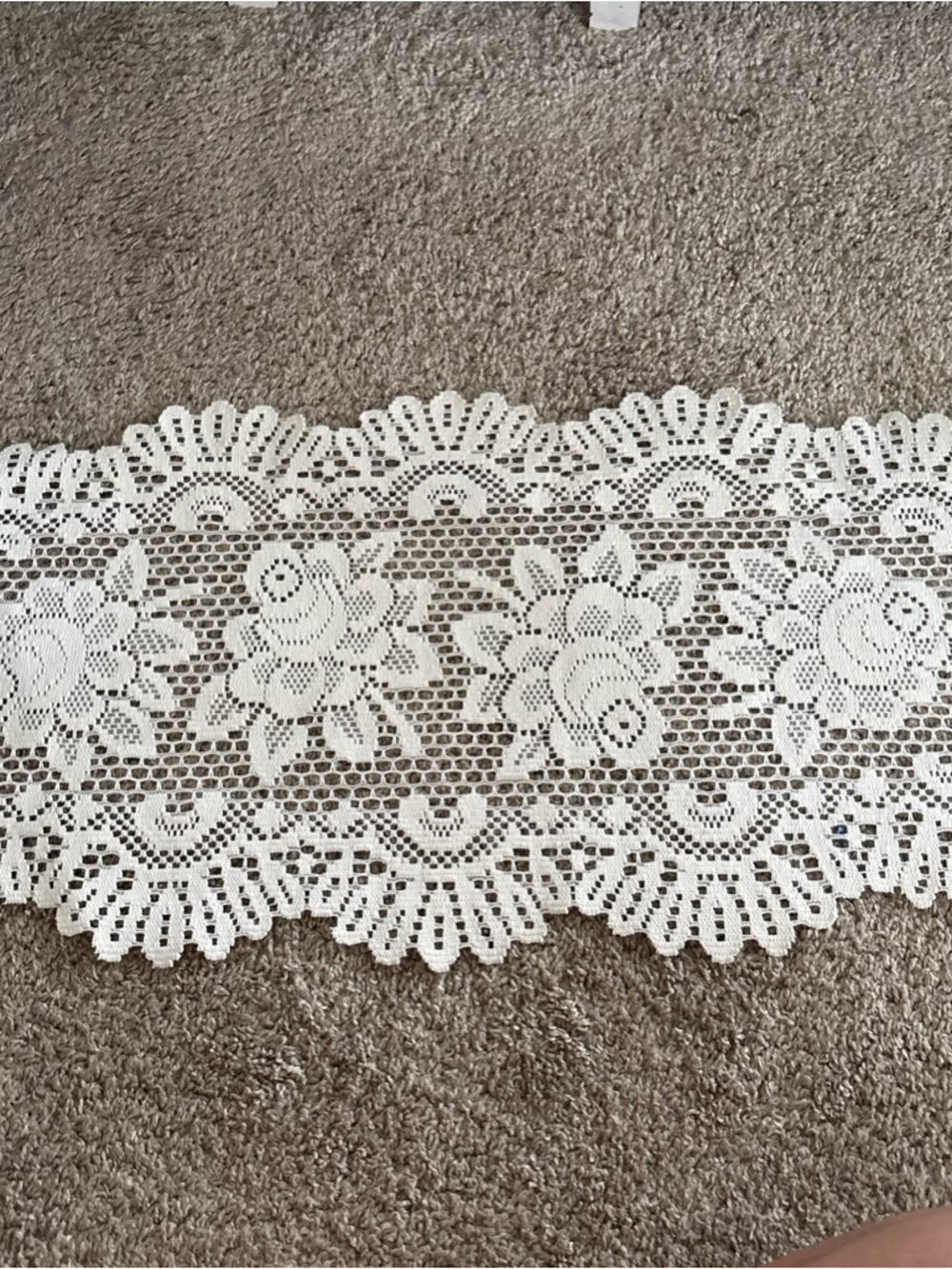 Vintage Handmade Lace Doily!